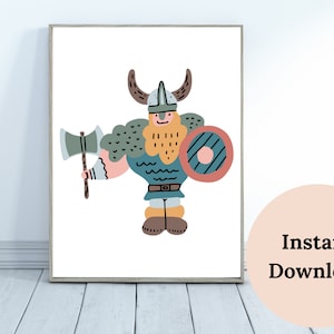 VIKING NURSERY , viking baby , Norse Nursery , Viking Room decor