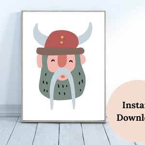 VIKING NURSERY , viking baby , Norse Nursery , Viking Room decor
