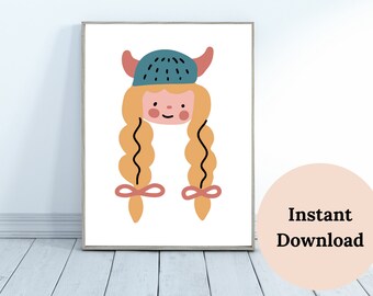 VIVERO VIKINGO, bebé vikingo, vivero nórdico, decoración de la habitación vikinga