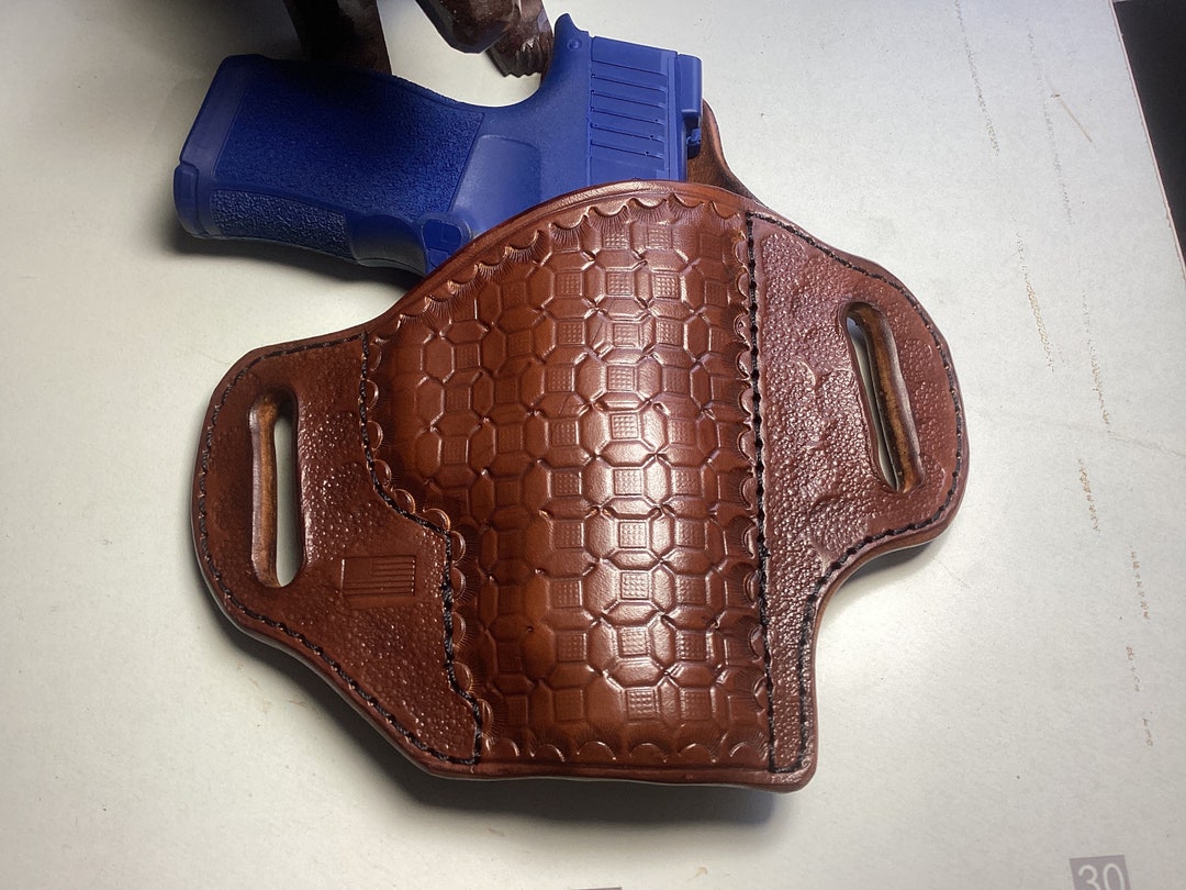 Sig P365 XL Leather Pancake Holster Right Hand Etsy
