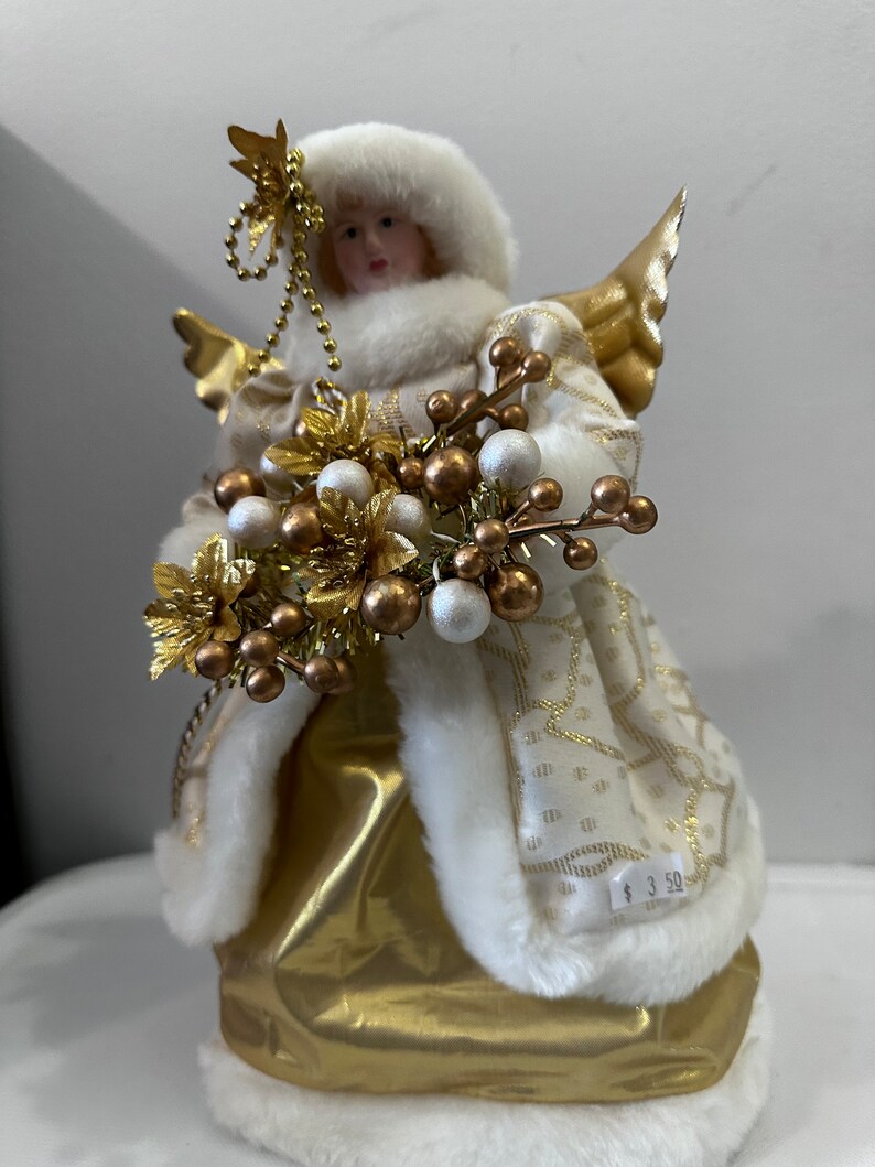 Vintage Angel Tree Topper Etsy