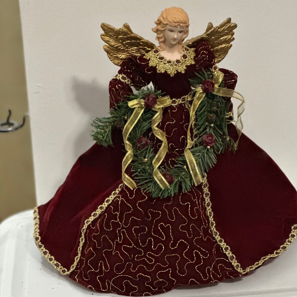 Vintage Angel Tree Topper Etsy
