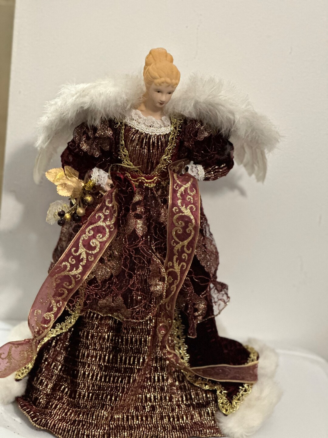 Vintage Angel Tree Topper Etsy