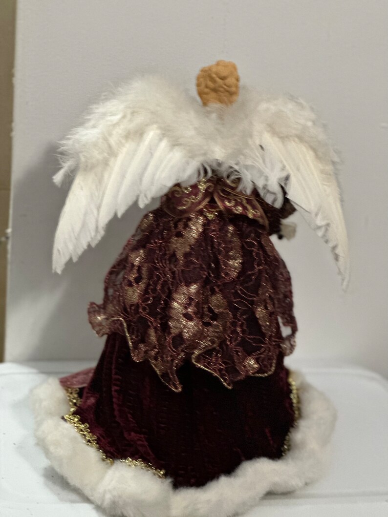 Vintage Angel Tree Topper Etsy