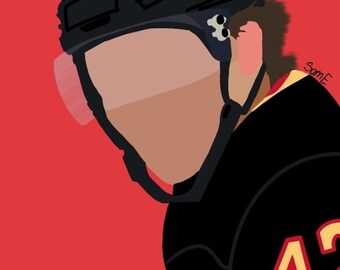 Impresión de Quinn Hughes de los Vancouver Canucks