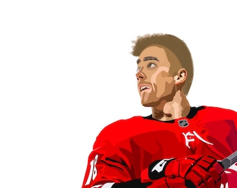 Carolina Hurricanes Jack Drury-tryck