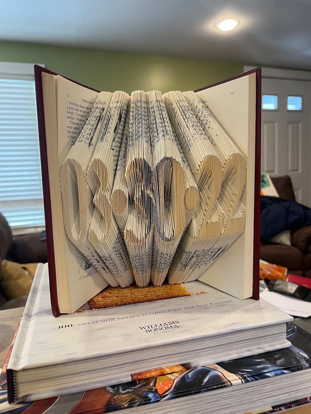 Special Date Book Folding - Hand Made Birthday/anniversary/special Date ...