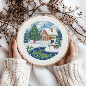 Winter v2 Cross stitch Pattern, Winter Cross Stitch, Cross Stitch Pattern, cross stitch kit, PDF Pattern