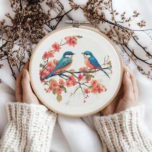 Birds Cross stitch Pattern, Bird Cross Stitch, Cross Stitch Pattern, cross stitch kit, PDF Pattern