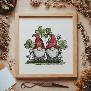 Gnome Cross stitch Pattern, Gnome Cross Stitch, Cross Stitch Pattern, cross stitch kit, PDF Pattern