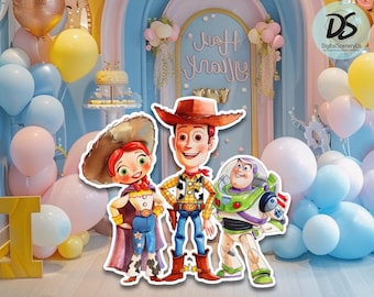 Big Decor Toy Story Cutout, Toy Story Birthday, Toy Story Party Prop, Toy story Decoration, Instant Download printable