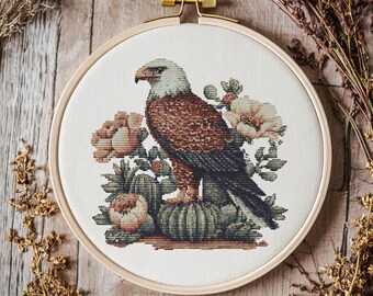 Eagle Cross stitch Pattern, Eagle Cross Stitch, Cross Stitch Pattern, cross stitch kit, PDF Pattern