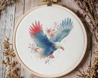 Eagle Cross stitch Pattern, Eagle Cross Stitch, Cross Stitch Pattern, cross stitch kit, PDF Pattern