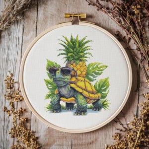 Turtle Cross stitch Pattern, Turtle Cross Stitch, Cross Stitch Pattern, cross stitch kit, PDF Pattern