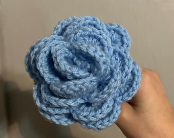 Handmade Crochet Rose: Everlasting Floral Gift