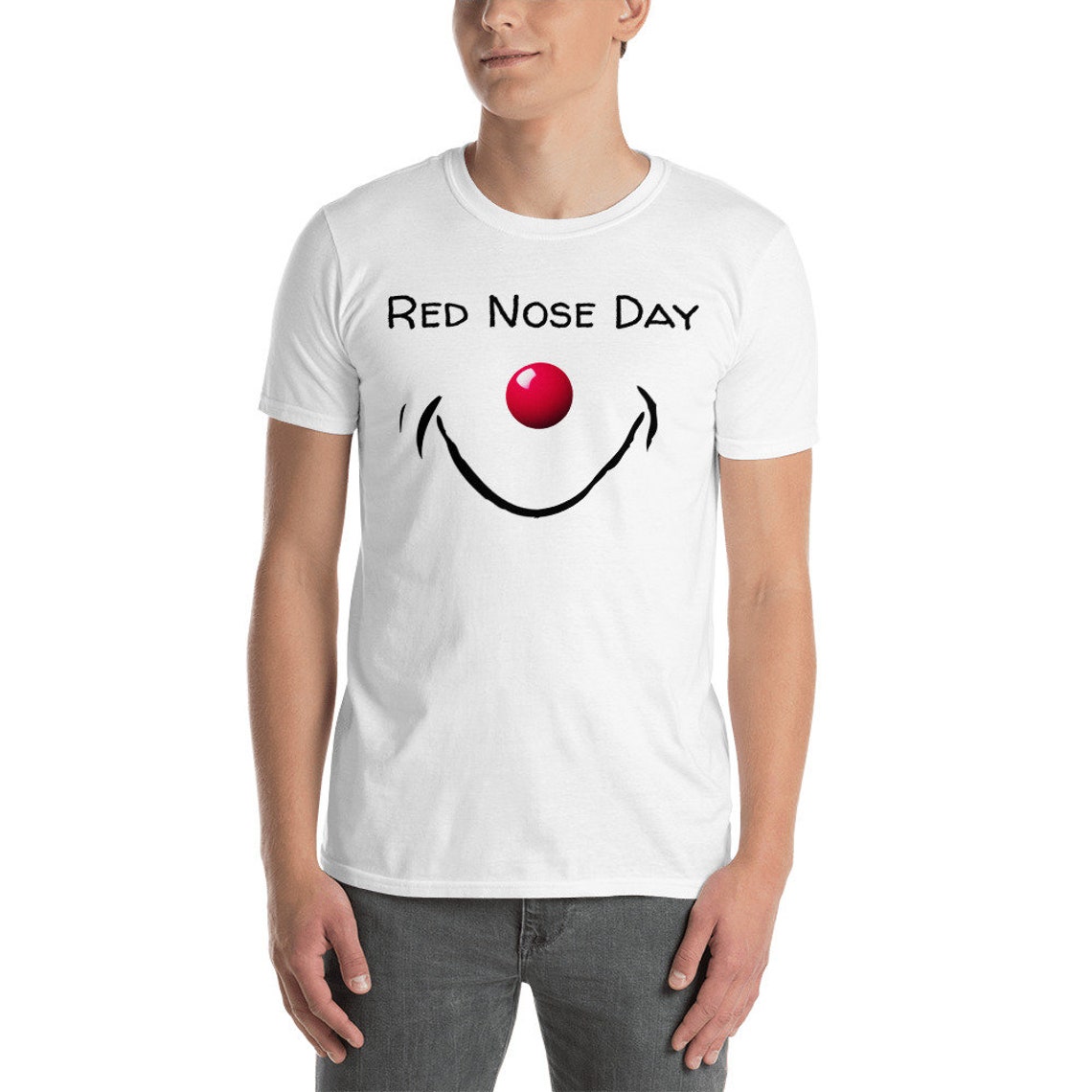 Red Nose Day TShirt Unisex Etsy
