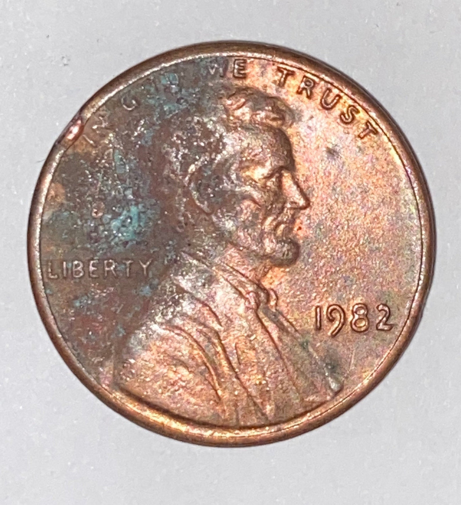 1982 Rare No Mint Mark Lincoln Penny Etsy 1982-rare-no-mint-mark-lincoln-penny-etsy