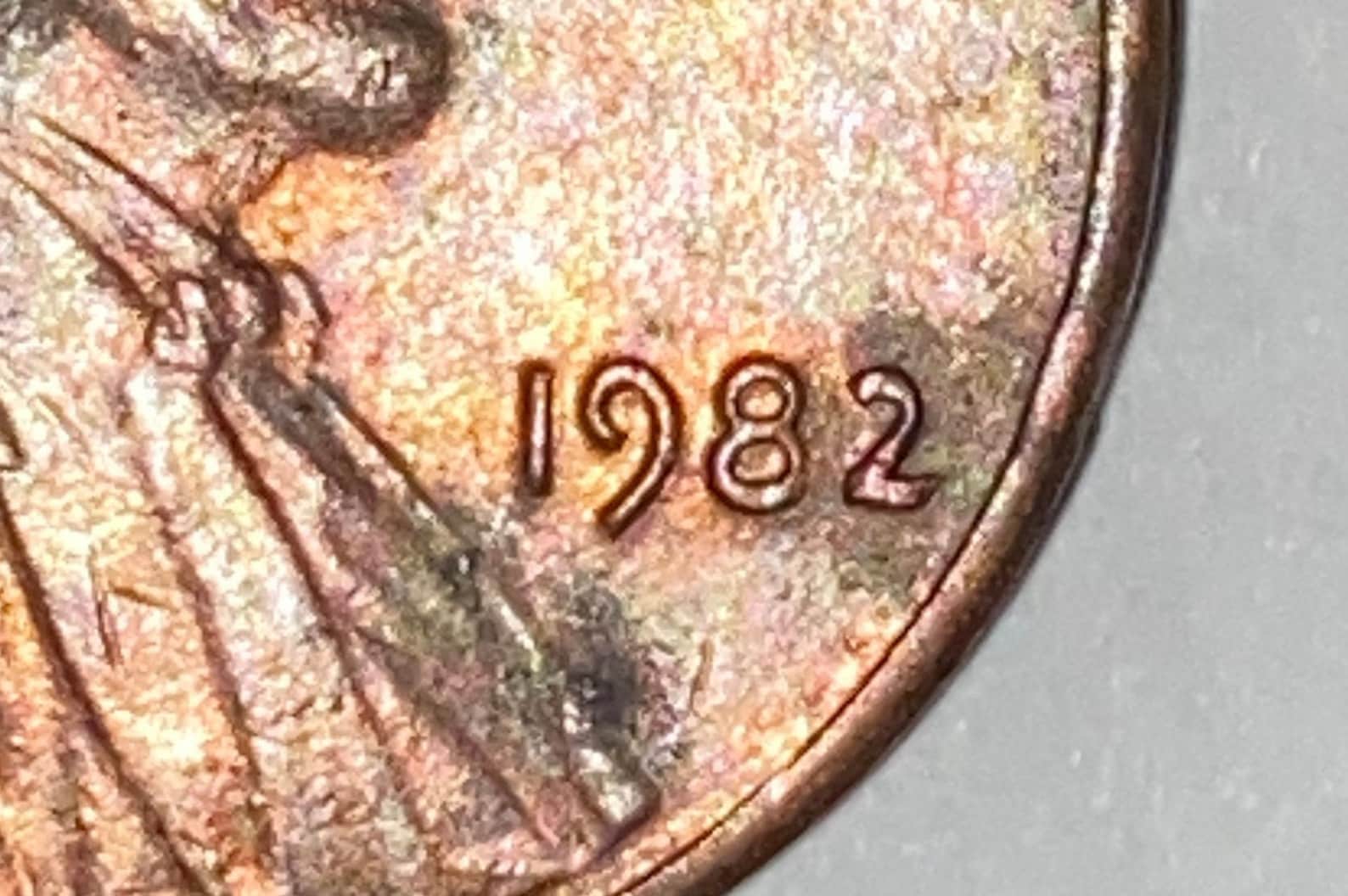 1982 Rare No Mint Mark Lincoln Penny Etsy 1982-rare-no-mint-mark-lincoln-penny-etsy