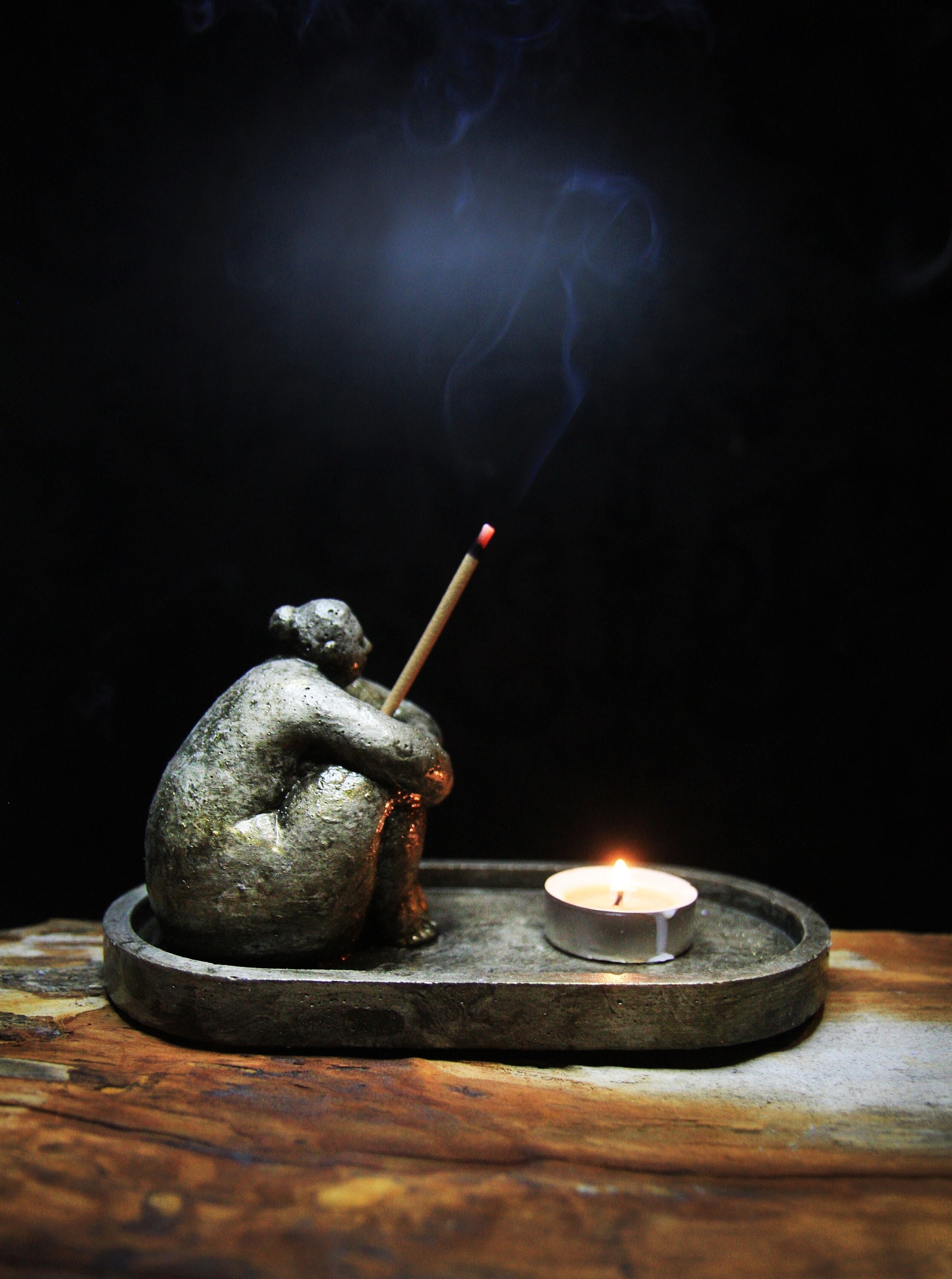 お香立てGIMME FIVE Soldier Incense Holder GIMME 5 SOLDIER INCENSE BURNER + KUUMBA INCENSE 