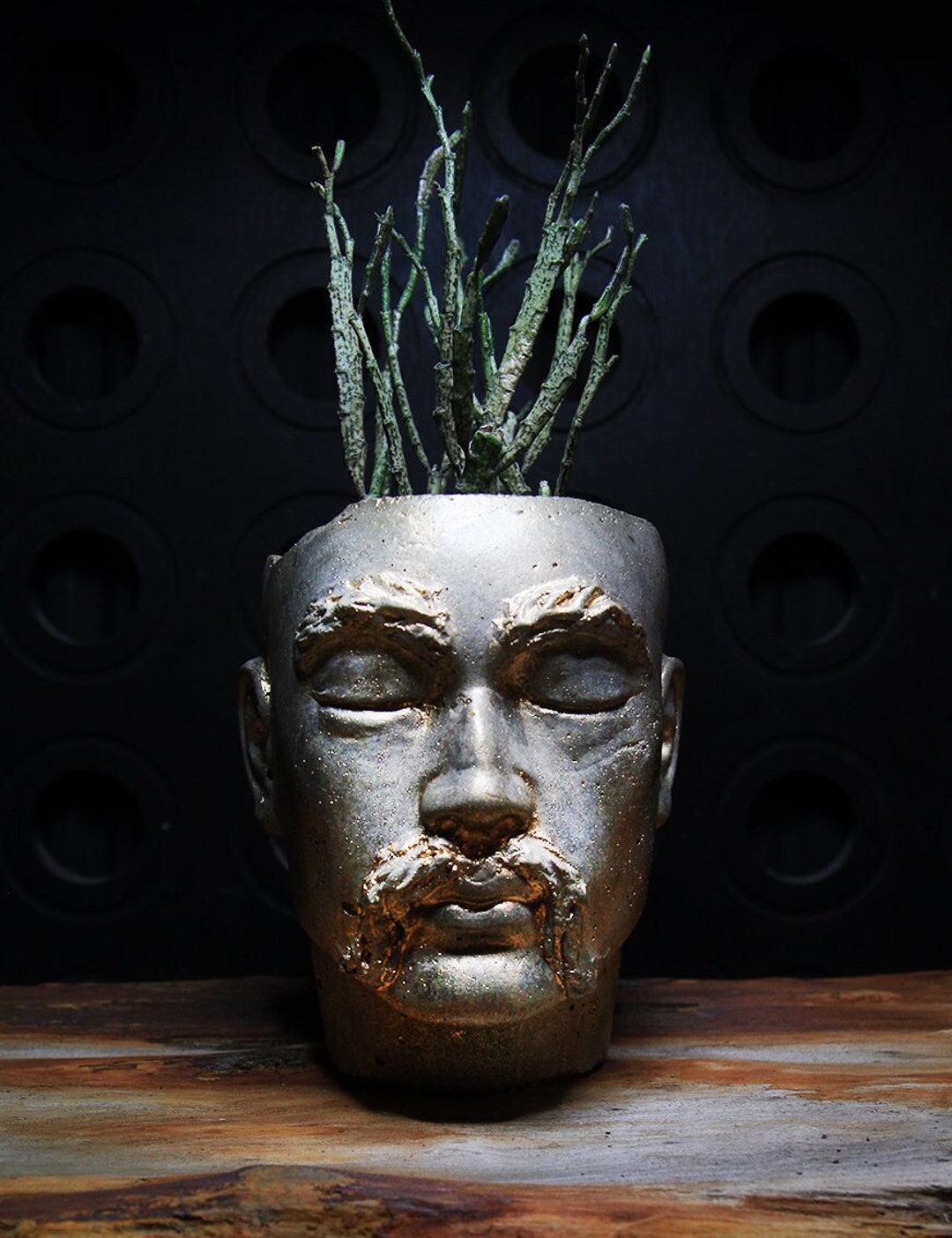 Stefan Head Flower Pot Men Head Pot Sculpture Flower Pot Etsy