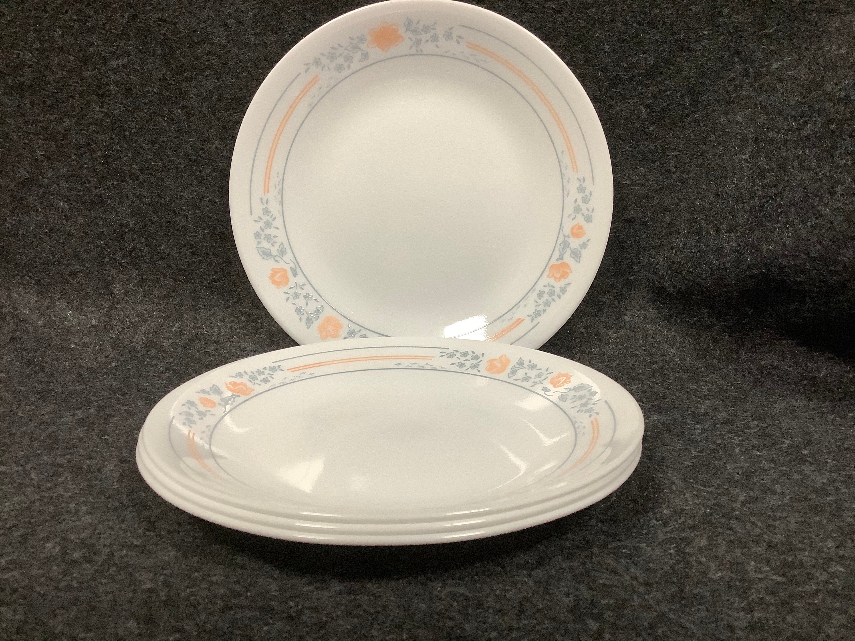 4 Corelle 6.75 Livingware Apricot Grove plates Etsy
