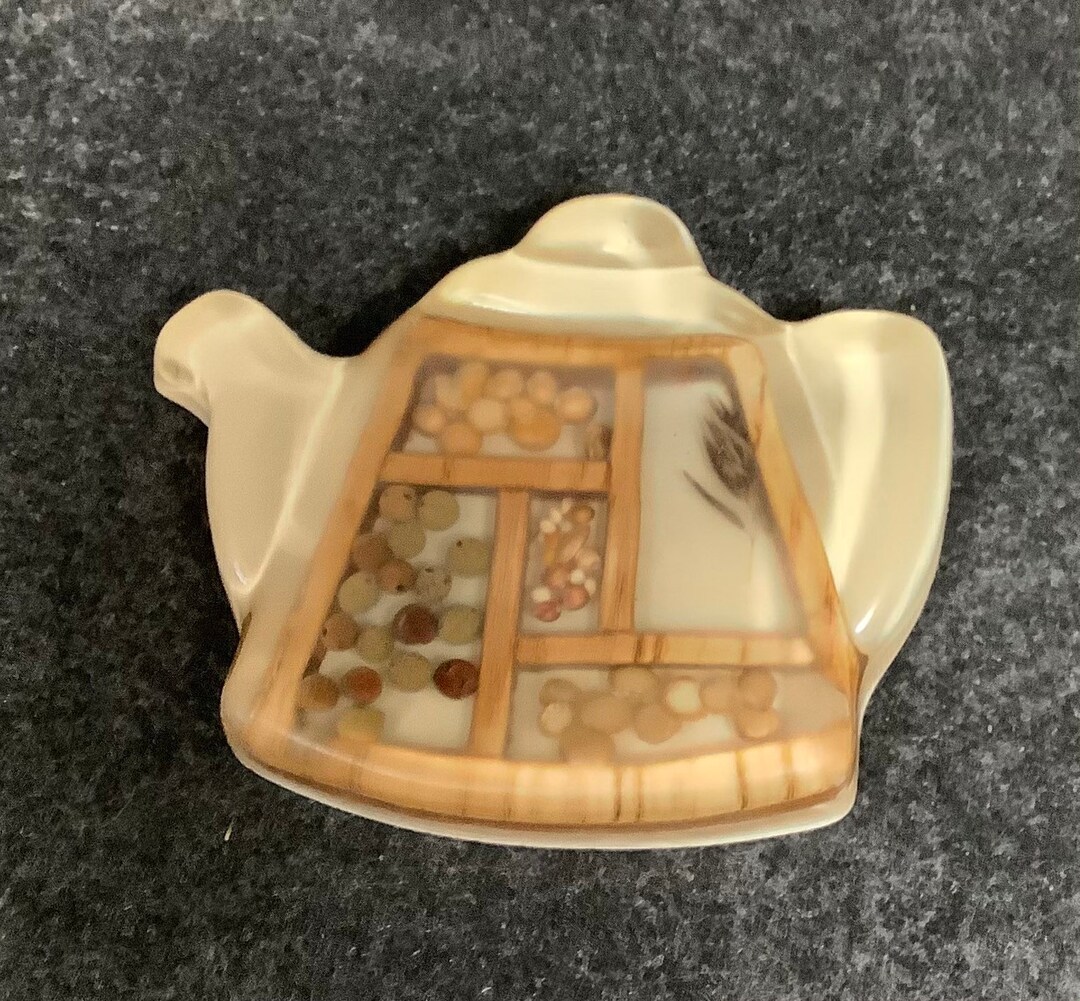 Vintage Lucite, Tea Pot Shape, Spoon Rest, Tea Bag Holder. Etsy