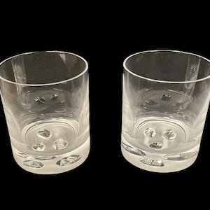 Gorgeous *Crystal Tumbler Glasses - Whiskey, Bourbon, Scotch, Mixed Drink’s Glasses. Set of 2