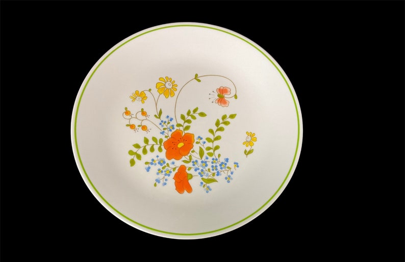 Corelle wildflower Pattern 10.25 Dinner Plate Etsy