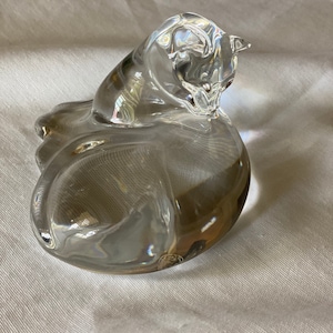 Baccarat Crystal Cat