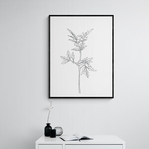 Digital Line Print | Instant Download