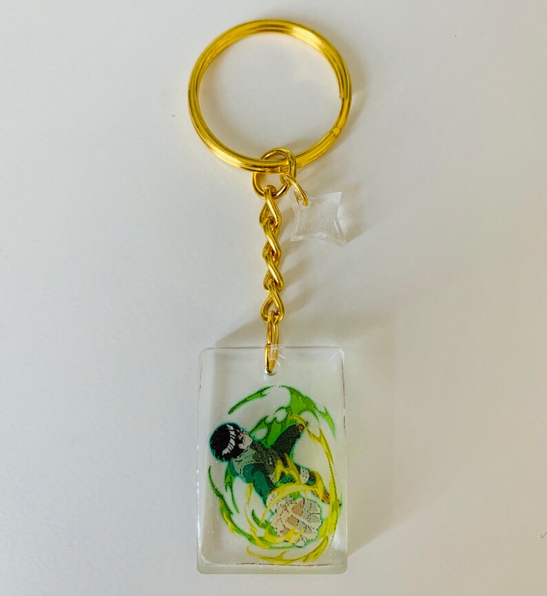 Custom Anime Resin Keychains Etsy