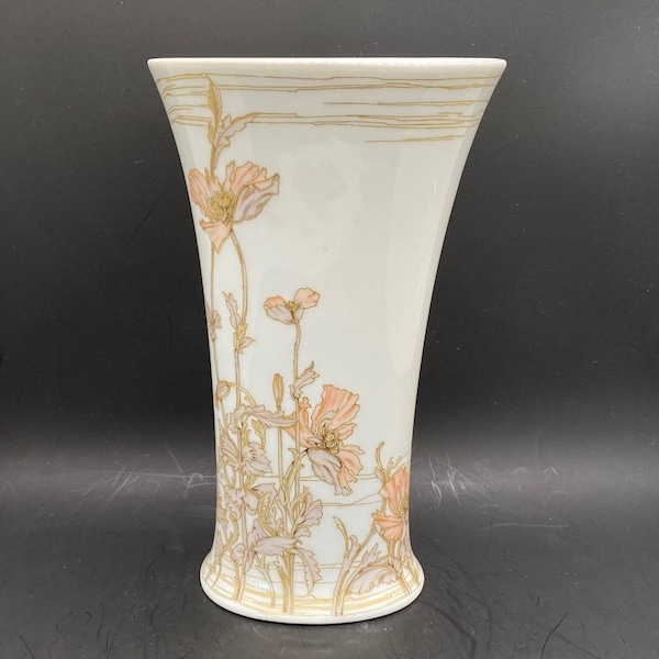 Stunning Vintage Kaiser "Nadine" Vase, Designs K Nossek, Marked AK Kaiser West Germany, Number 72, Rare Pattern and Shape