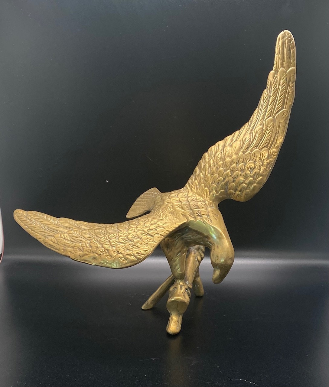 Vintage Brass Eagle, Two Different Sizes, Military Gift