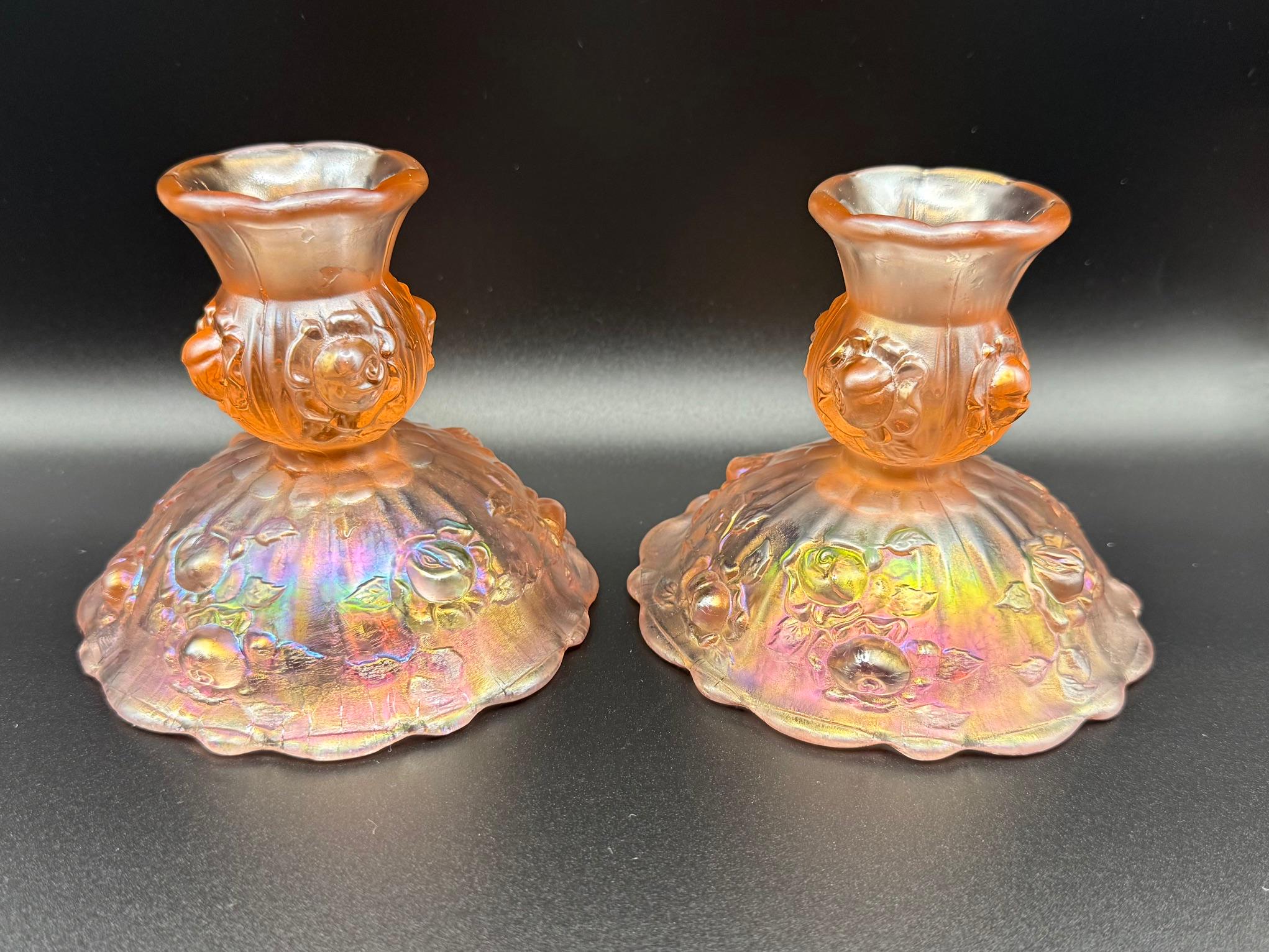 Fenton Rose Lamp - Etsy