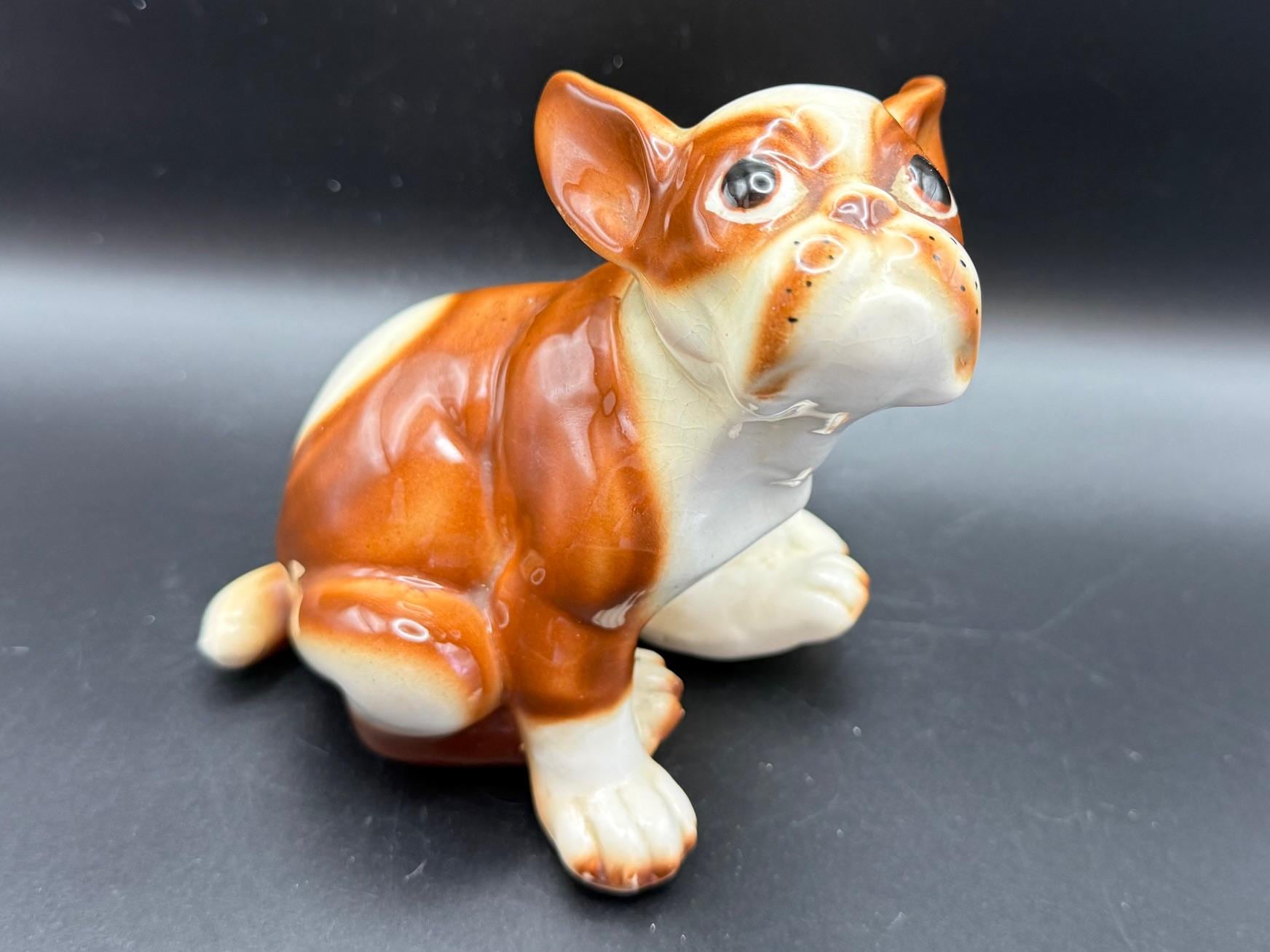Bulldog Figurines Japan - Etsy