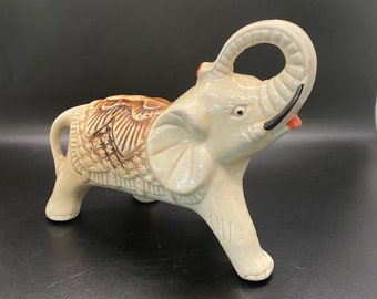 Vintage Elephant Figurine Made in Brazil
