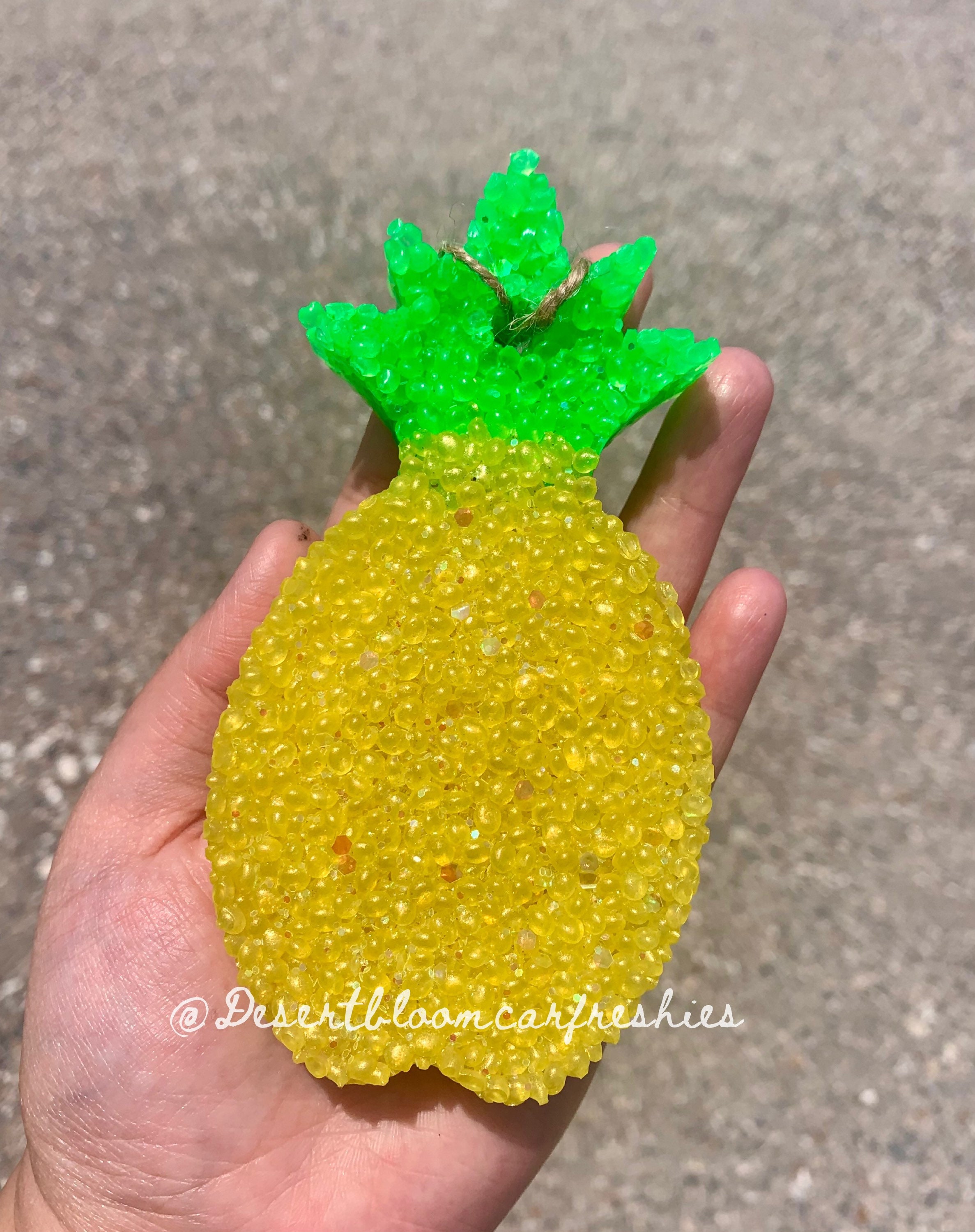 Pineapple Car freshie Air fresheners Etsy
