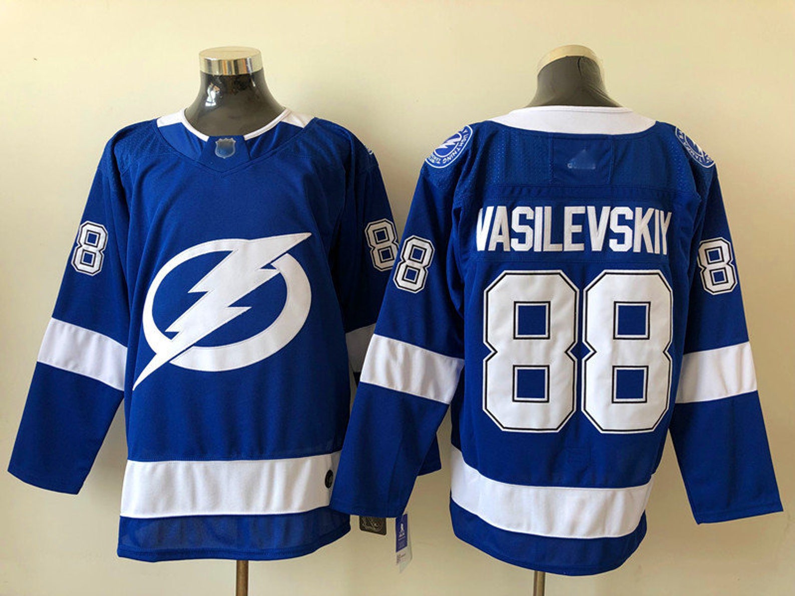 Chandail de hockey de la LNH 2021 du Lightning de Tampa Bay Etsy