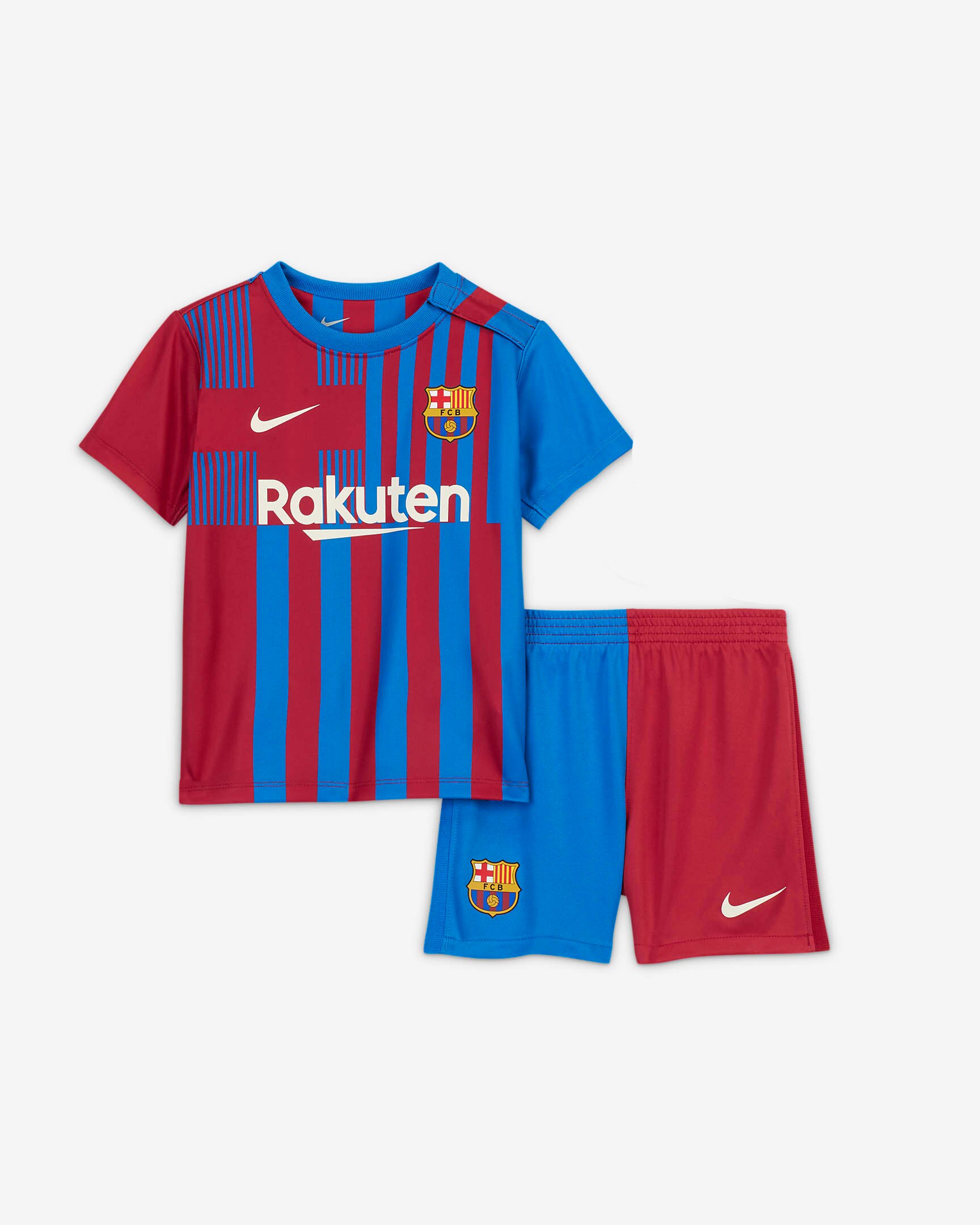 FC Barcelona Kids kit Home Soccer Football Jersey Messi | Etsy