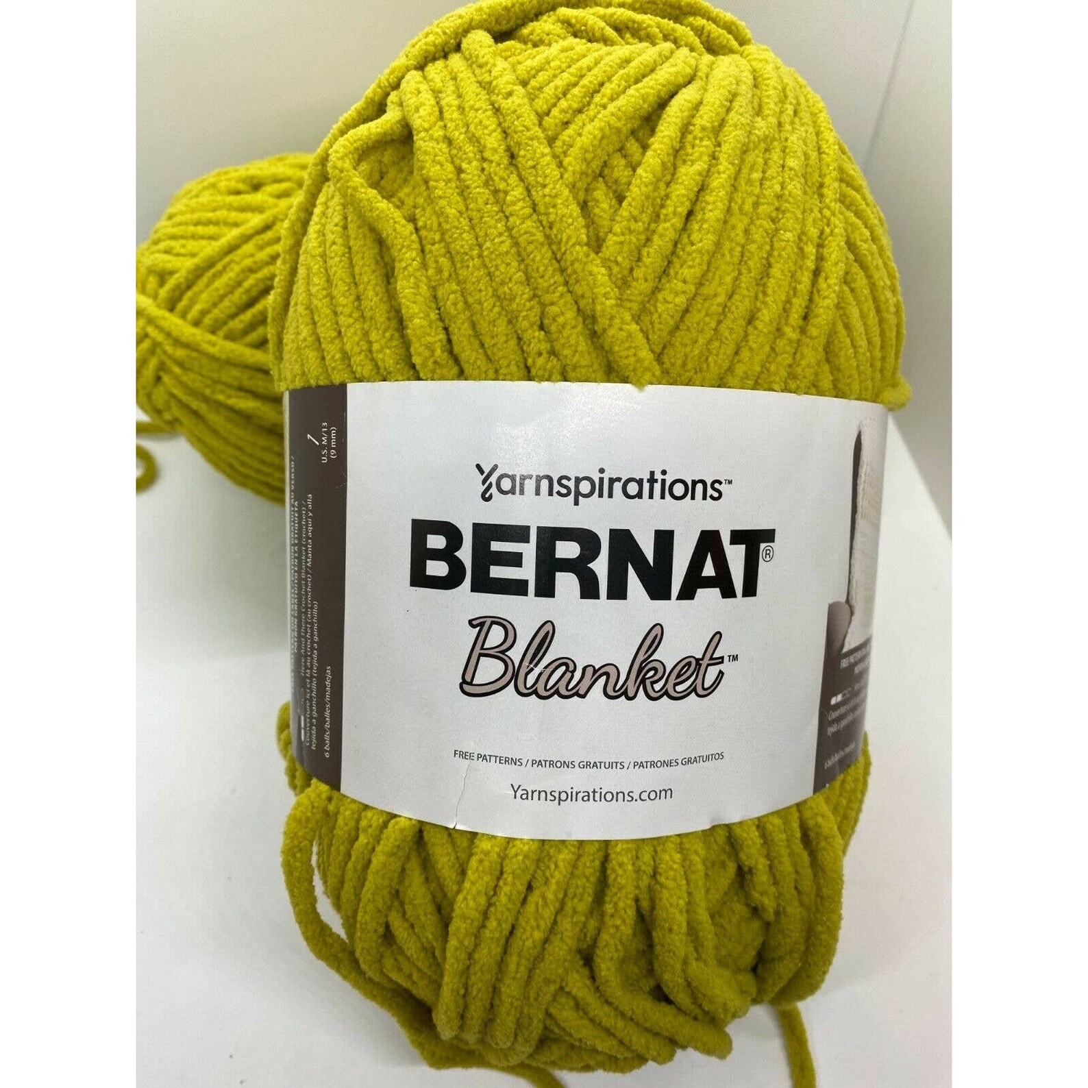 Bernat Blanket Big Ball Yarn MossCoastal Collection Etsy