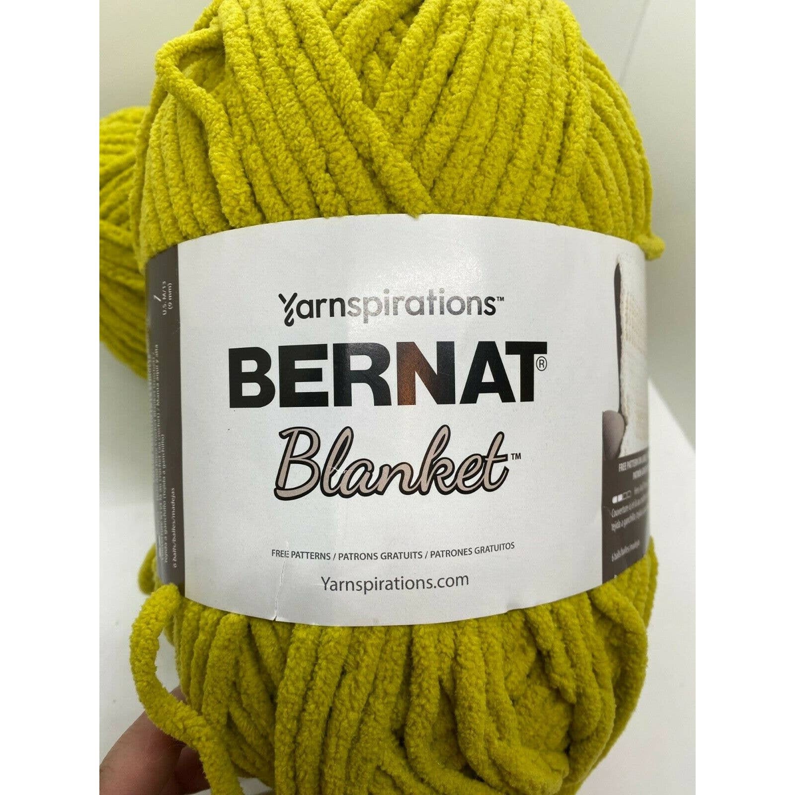 Bernat Blanket Big Ball Yarn MossCoastal Collection Etsy