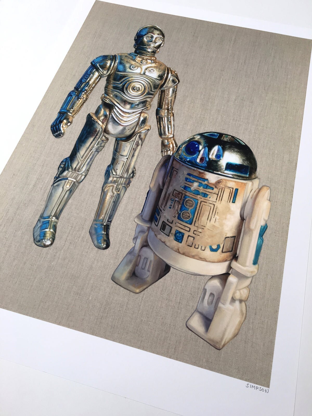半額　スターウォーズ　C3-PO とR2-D2俳優直筆サイン入り写真　証明付き il_1080xN.3486246336_ayw7.jpg