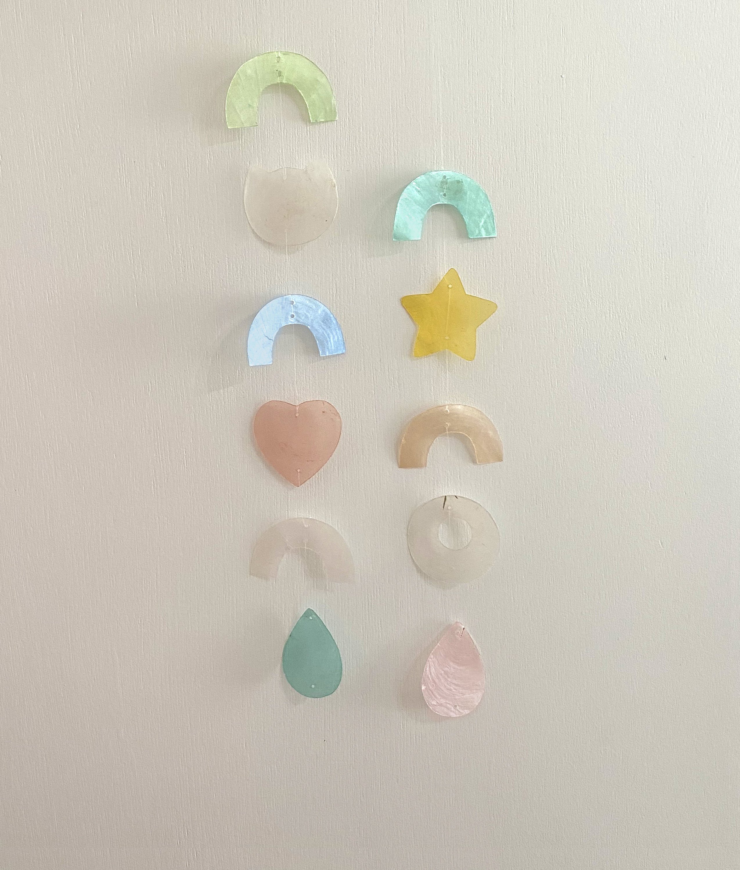 10 Capiz Shells SHAPES 2