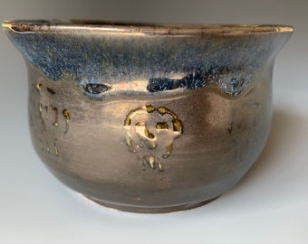 Small Bowl with Skull Accent