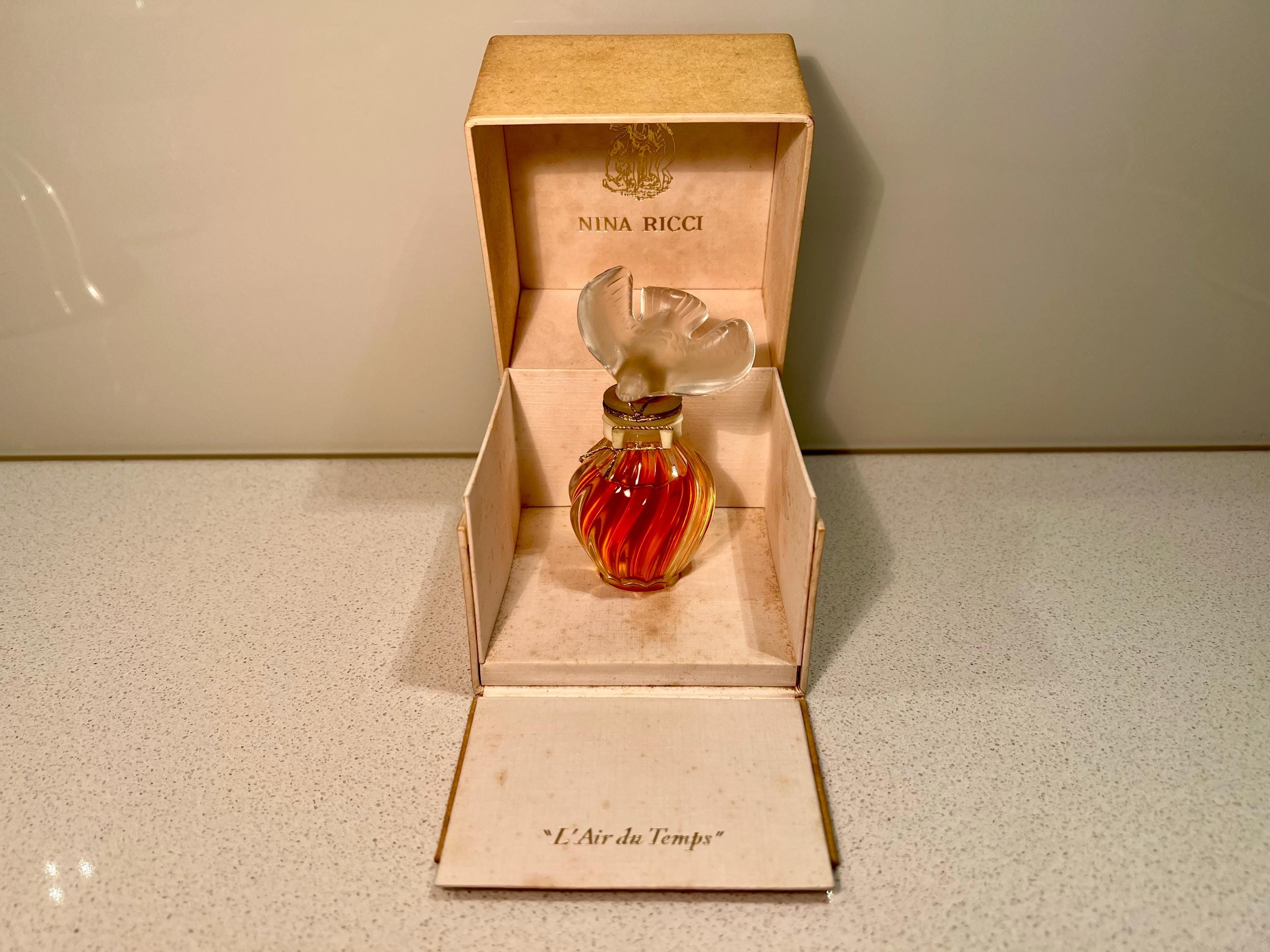 Vintage 1980s Nina Ricci L' Air Du Temps 15 Ml Parfum Perfume