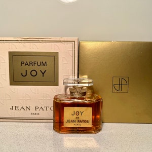 Rare vintage 1973 Jean Patou Joy 30 ml Parfum perfume sealed bottle