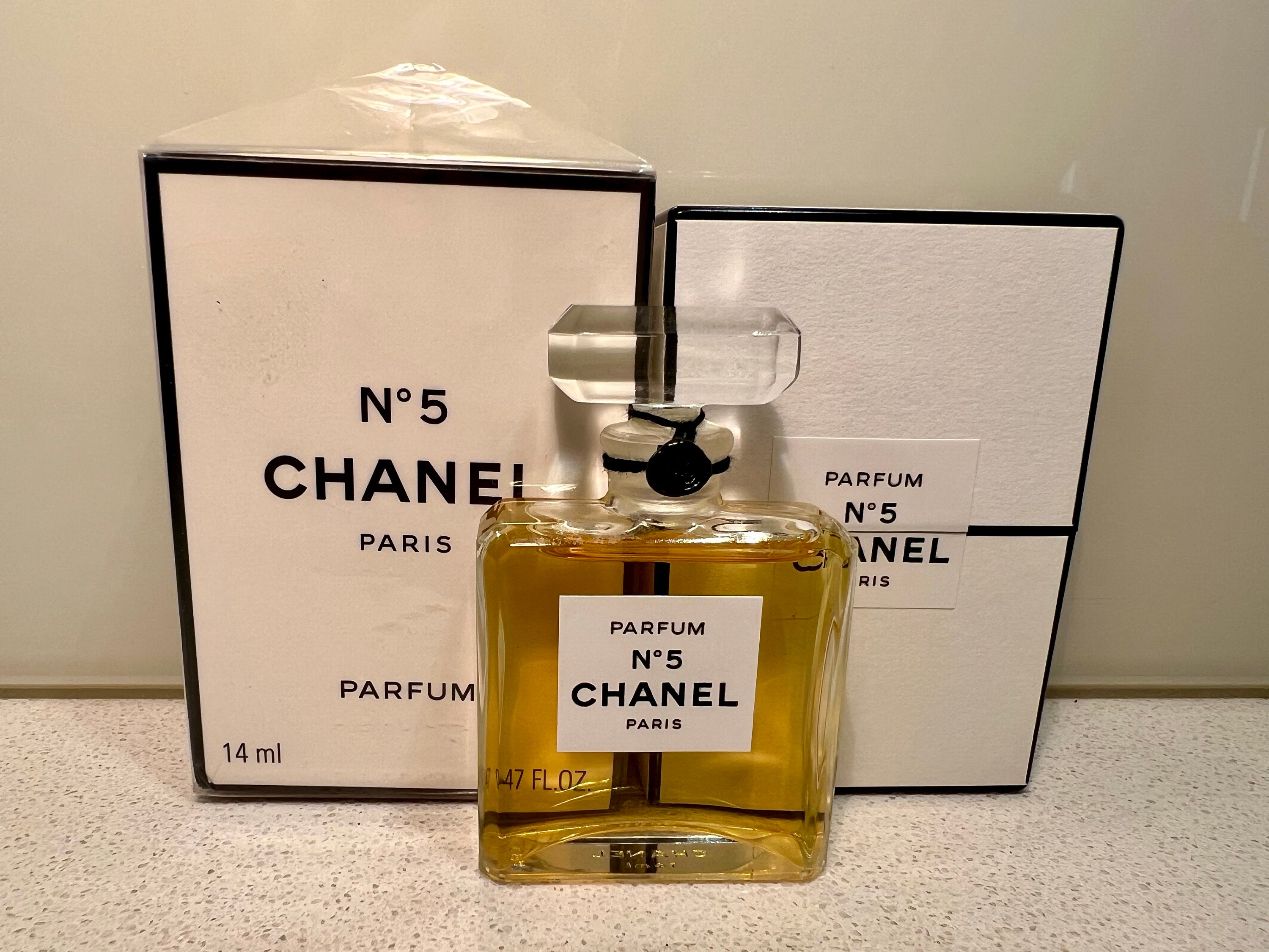 Vintage 1990s Chanel No 5 14 Ml Parfum Perfume Sealed Bottle - Etsy