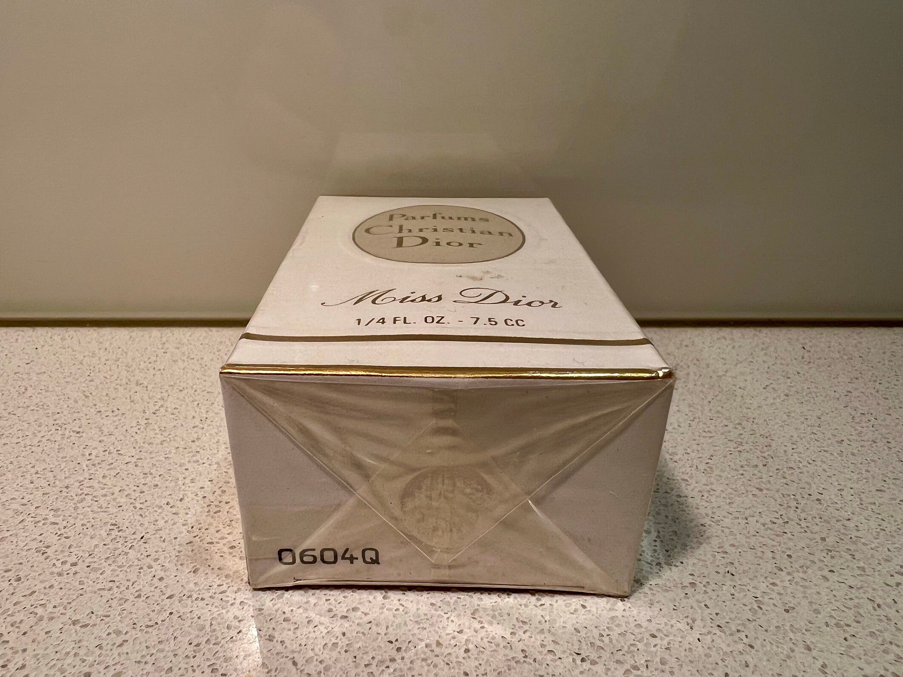 Vintage 1970 Christian Dior Miss Dior 7.5 Ml Parfum Perfume - Etsy