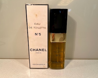Vintage 1980s Chanel No 5 100 ml EDT perfume