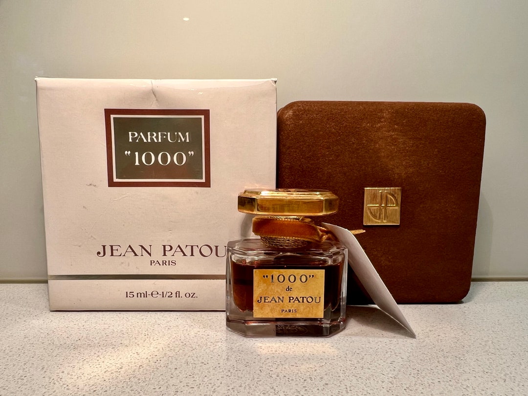 【未開封】JEAN PATOU 1000 パルファム 15ml Rare Vintage 1983 Jean Patou 1000 15 Ml Parfum Perfume Sealed